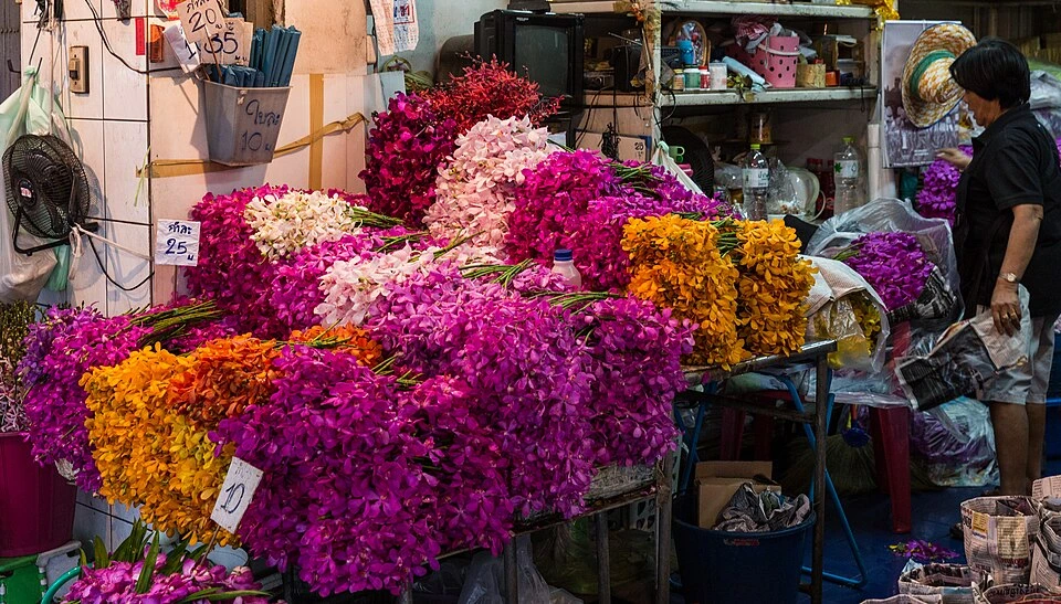 Pak Khlong Talat Flower Market