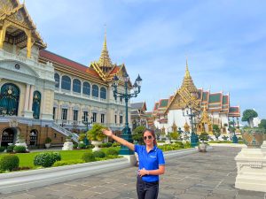 Sunny day tour in Thailand