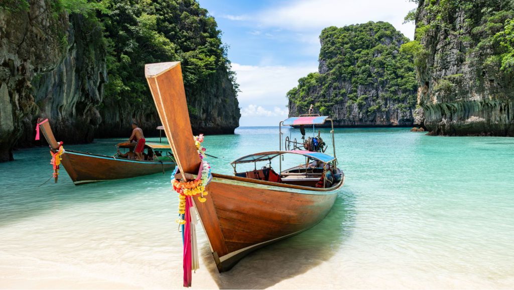 Private Half-Day Krabi Four Islands Tour with long-tail Boat