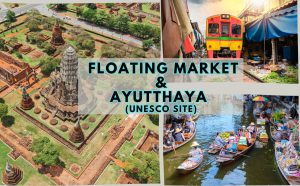 Damnoen Saduak Floating Market & Ayutthaya Tour from Bangkok