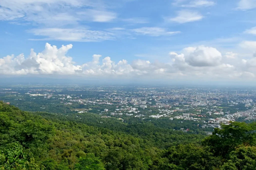 Scenic Mountain Viewpoint