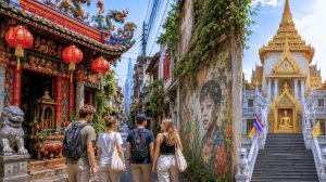 Bangkok Hidden Gems Chinatown Walking Tour with Street Art