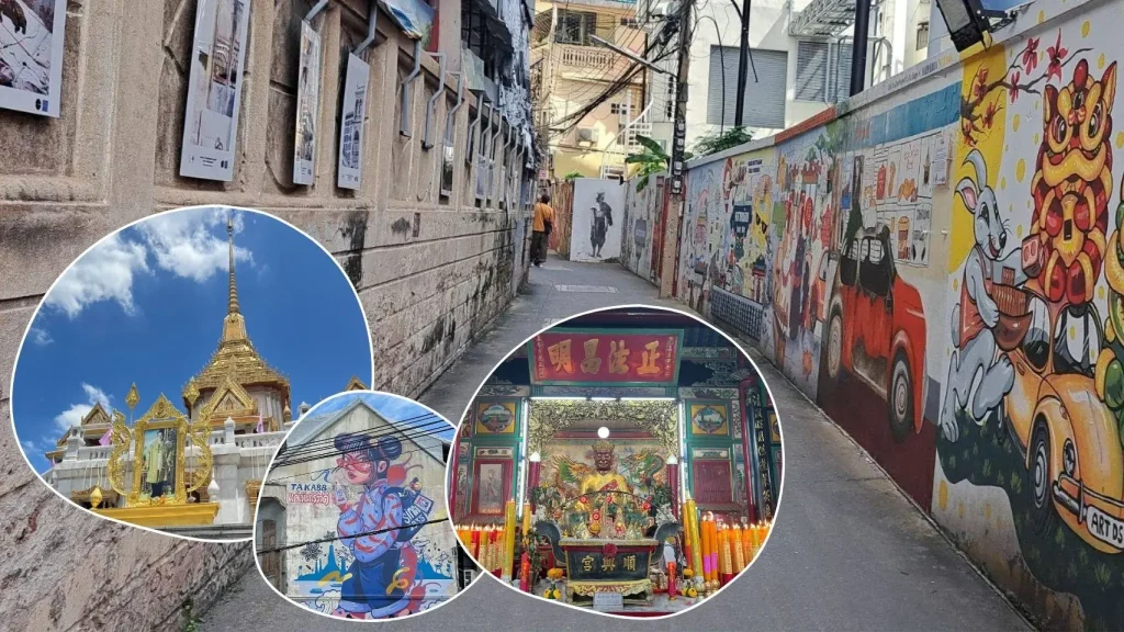 Bangkok Hidden Gems Chinatown Walking Tour with Street Art