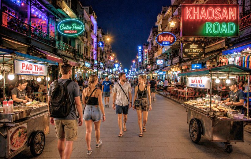 Bangkok Khaosan Nightlife (Food & Cocktail Included)