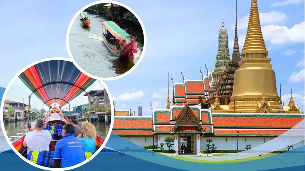 Bangkok Grand Palace, Wat Pho & Wat Arun with Longtail Boat Ride