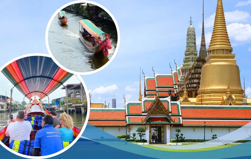 Bangkok Grand Palace, Wat Pho & Wat Arun with Longtail Boat Ride