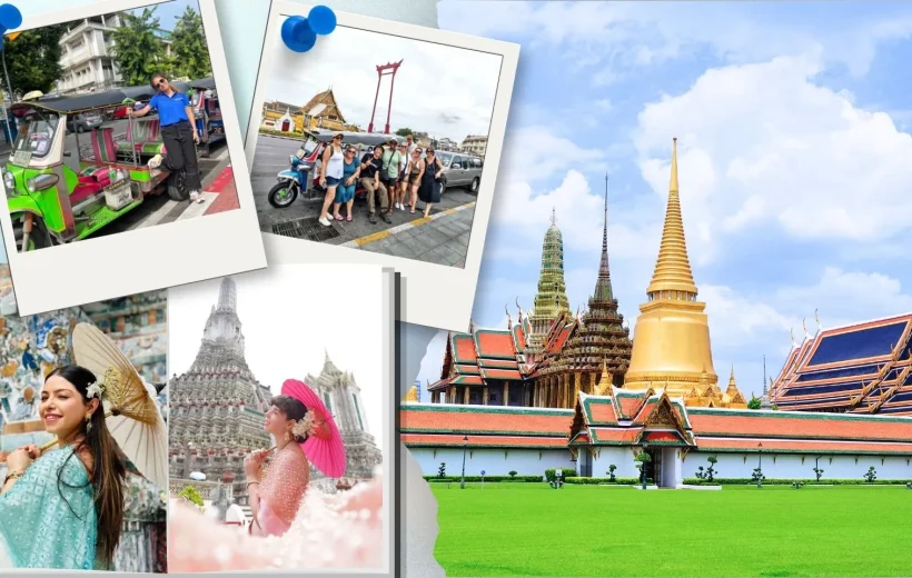 Bangkok Royal Experience Thai Costume & Tuk-Tuk Adventure