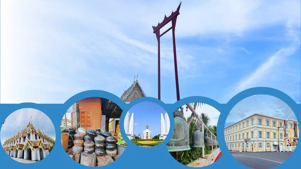 Bangkok Walking Tour Giant Swing, Loha Prasat & Golden Mount