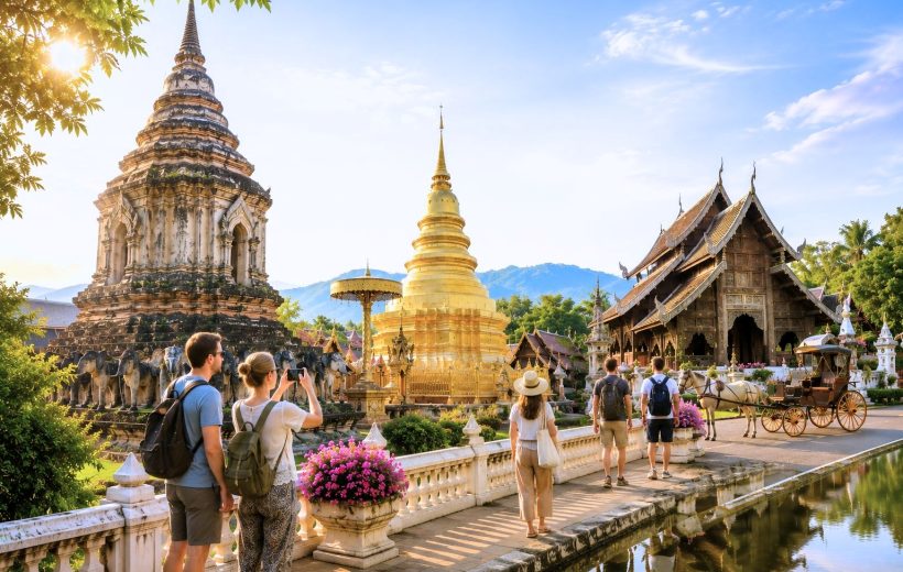 From Chiang Mai Lamphun & Lampang Ancient Temples-Full Day