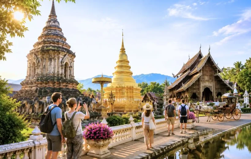 From Chiang Mai Lamphun & Lampang Ancient Temples-Full Day