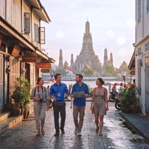 Bangkok Instagrammable Cafe & Old Town Walking Tour