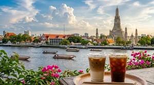 Bangkok Cafe Hopping: 2 Iconic Temples & Riverside Vibes
