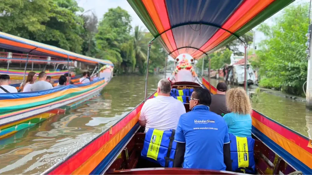 Bangkok canal tour by long-tail boat (2 hours)