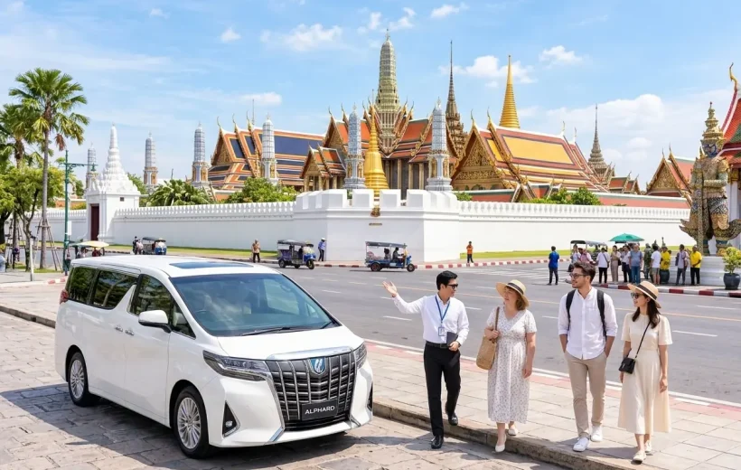Small Group Bangkok Temples & Grand Palace Tour by Luxury Alphard